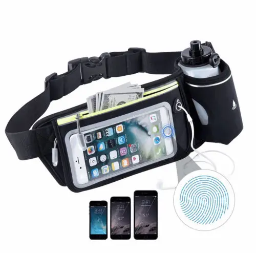 Gym Running Belt Jogging Cycling Waist Pack Pouch Sports Bag 300ML Water Bottles Zipper Unisex Waist Packs
Gym Running Belt Jogging Cycling Waist Pack Pouch Sports Bag 300ML Water Bottles Zipper Unisex Waist Packs