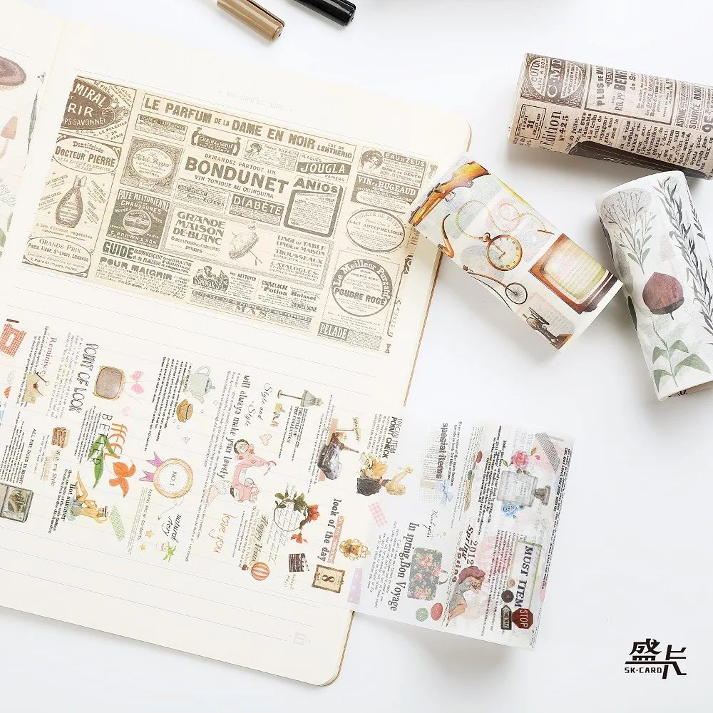 9 cm Wide Museum English Magazine sw11 Plant Creative Cute Masking Decoration Adhesive Stikcer Washi Tape
9 cm Wide Museum English Magazine sw11 Plant Creative Cute Masking Decoration Adhesive Stikcer Washi Tape
