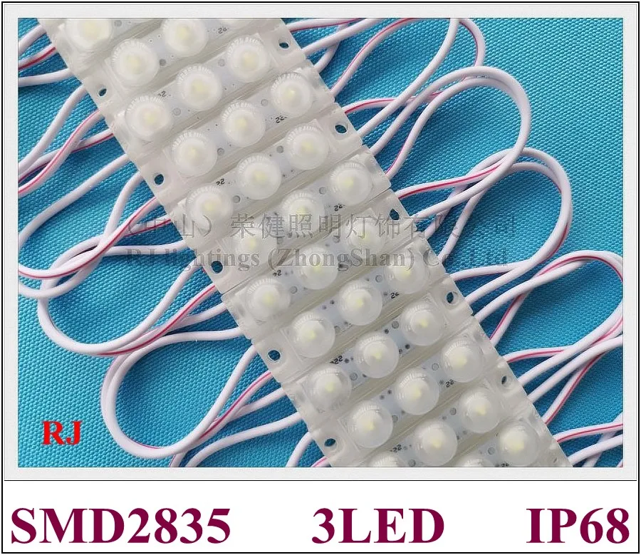 ultrasonic seal ABS injection LED module IP68 LED light module for sign DC12V 1W SMD 2835 3 led IP68 40mm*10mm*7mm
ultrasonic seal ABS injection LED module IP68 LED light module for sign DC12V 1W SMD 2835 3 led IP68 40mm*10mm*7mm