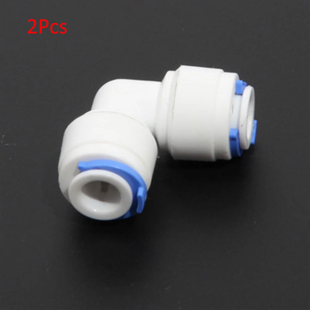 New 2pcs/lot 1/4" Push Fit Tube Fittings Unit Elbow L Shape Ball Aquarium Water Purifier Connector Reverse Osmosis
New 2pcs/lot 1/4" Push Fit Tube Fittings Unit Elbow L Shape Ball Aquarium Water Purifier Connector Reverse Osmosis