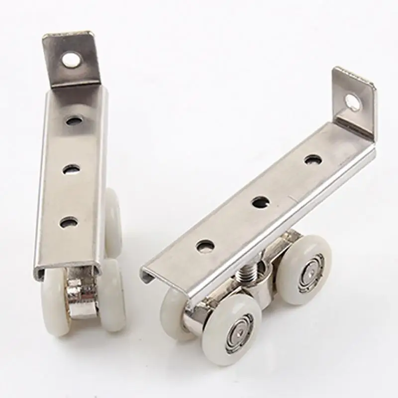 1 Pair/set Cold Rolled Stainless Steel Sliding Wooden Door Wardrobe Hardware Kit 4 Wheels Hangers Roller Cold Rolled
1 Pair/set Cold Rolled Stainless Steel Sliding Wooden Door Wardrobe Hardware Kit 4 Wheels Hangers Roller Cold Rolled