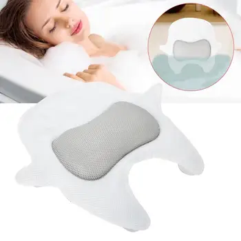 New Air Mesh Bath with 5 Suction Cups Bathtub Spa Rest Neck Support Neck Bathroom Bath Shower Accessories
New Air Mesh Bath with 5 Suction Cups Bathtub Spa Rest Neck Support Neck Bathroom Bath Shower Accessories