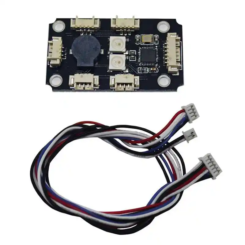 WS2812 LED Sound Module Decoder Built-in Buzzer for RC Drone FPV Models Toys Pixhawk / Pixhack / Pixraptor Flight Controller
WS2812 LED Sound Module Decoder Built-in Buzzer for RC Drone FPV Models Toys Pixhawk / Pixhack / Pixraptor Flight Controller