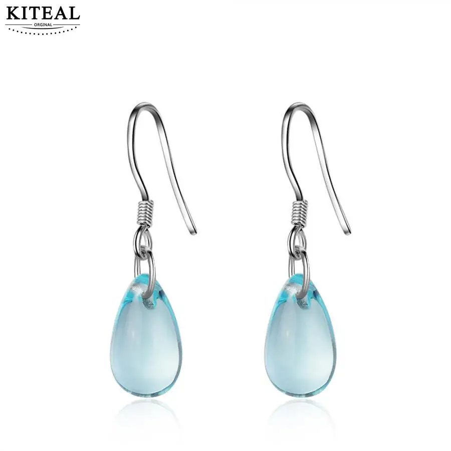 KITEAL new arrival Lotus 925 jewelry silver color earrings for female blue crystal water drop Zircon opal cuff women jewelry
KITEAL new arrival Lotus 925 jewelry silver color earrings for female blue crystal water drop Zircon opal cuff women jewelry
