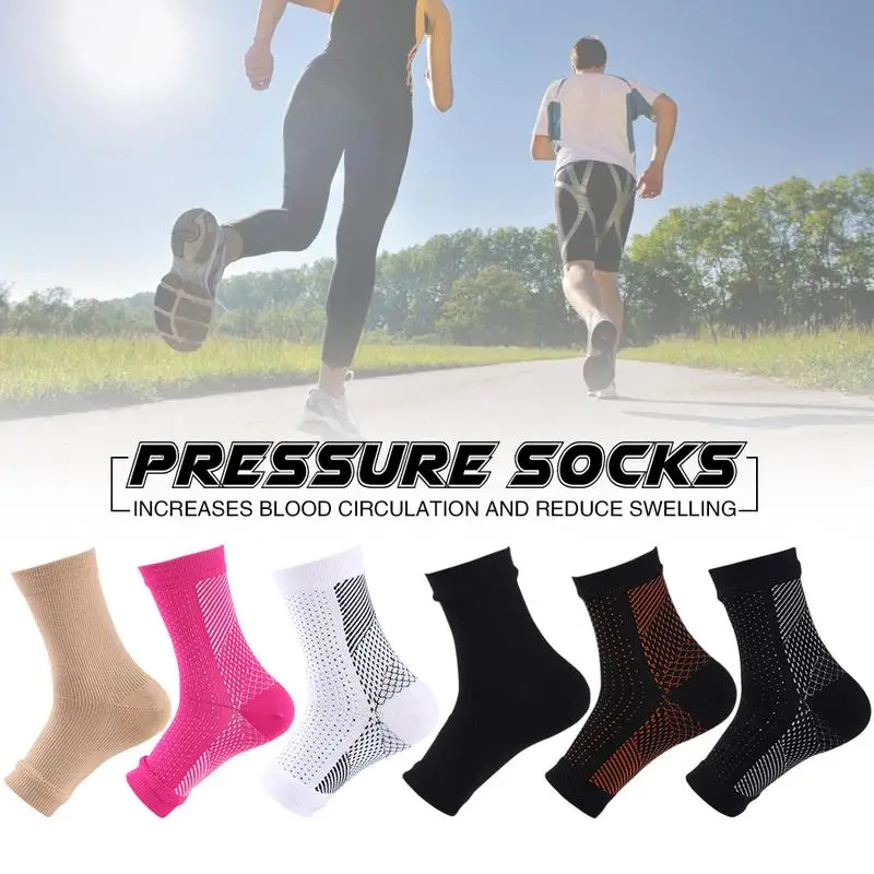 Comfortable Sole Anti-fatigue Socks Men And Women Feet Swollen Relief Socks Travel Sports Socks Against Plantar Fasciitis
Comfortable Sole Anti-fatigue Socks Men And Women Feet Swollen Relief Socks Travel Sports Socks Against Plantar Fasciitis