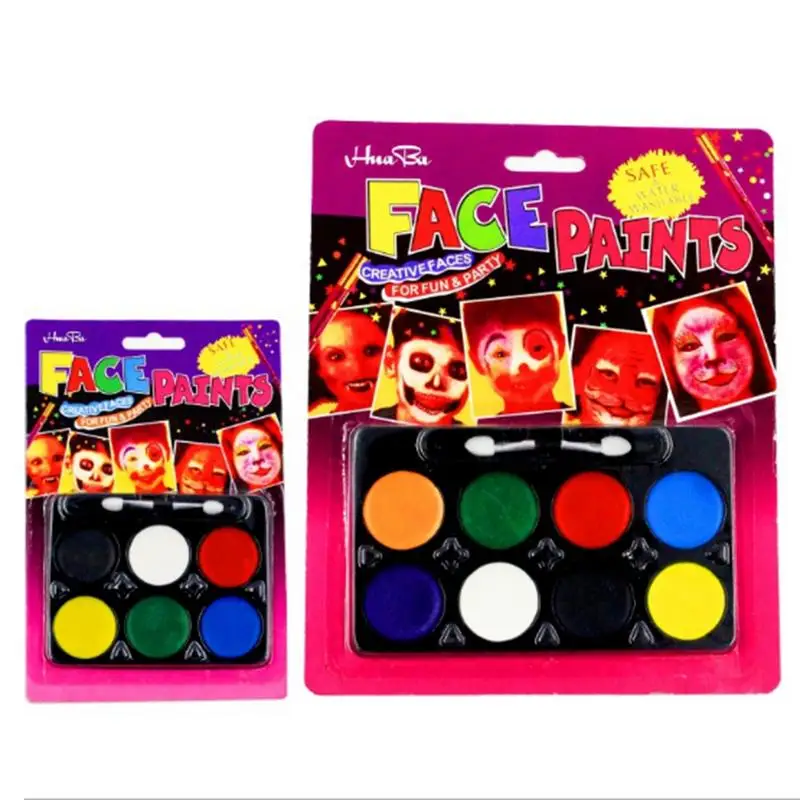 8 Colors Halloween Party Makeup Body Paint Professional Cosmetics Water-based Matte Body Painting Pigment Stage Face Makeup Tool
8 Colors Halloween Party Makeup Body Paint Professional Cosmetics Water-based Matte Body Painting Pigment Stage Face Makeup Tool