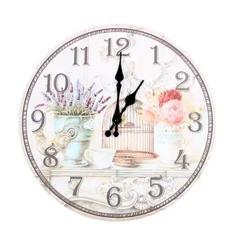 Floral Vintage Shabby Chic Style 34cm Wall Clock Home Bedroom Kitchen Quartz (Pattern:flower+birds)
Floral Vintage Shabby Chic Style 34cm Wall Clock Home Bedroom Kitchen Quartz (Pattern:flower+birds)