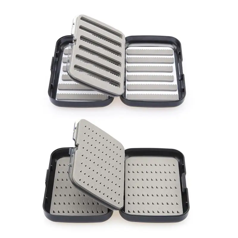 Thicker Waterproof Slit Foam&Easy-Grip Foam Fly Fishing Box Double Side Plastic Tackle Box Fly Box
Thicker Waterproof Slit Foam&Easy-Grip Foam Fly Fishing Box Double Side Plastic Tackle Box Fly Box