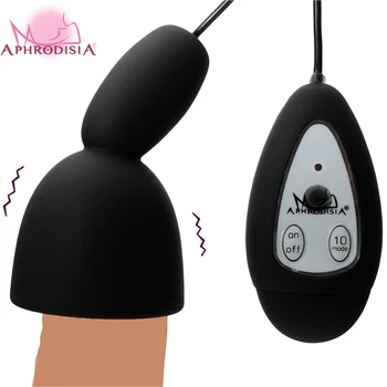 

APHRODISIA Fantasty Climax Delay Stimulate Glans Vibrating Male Masturbator Stamina Trainer 10 Speeds Vibration Sex Toys for Man