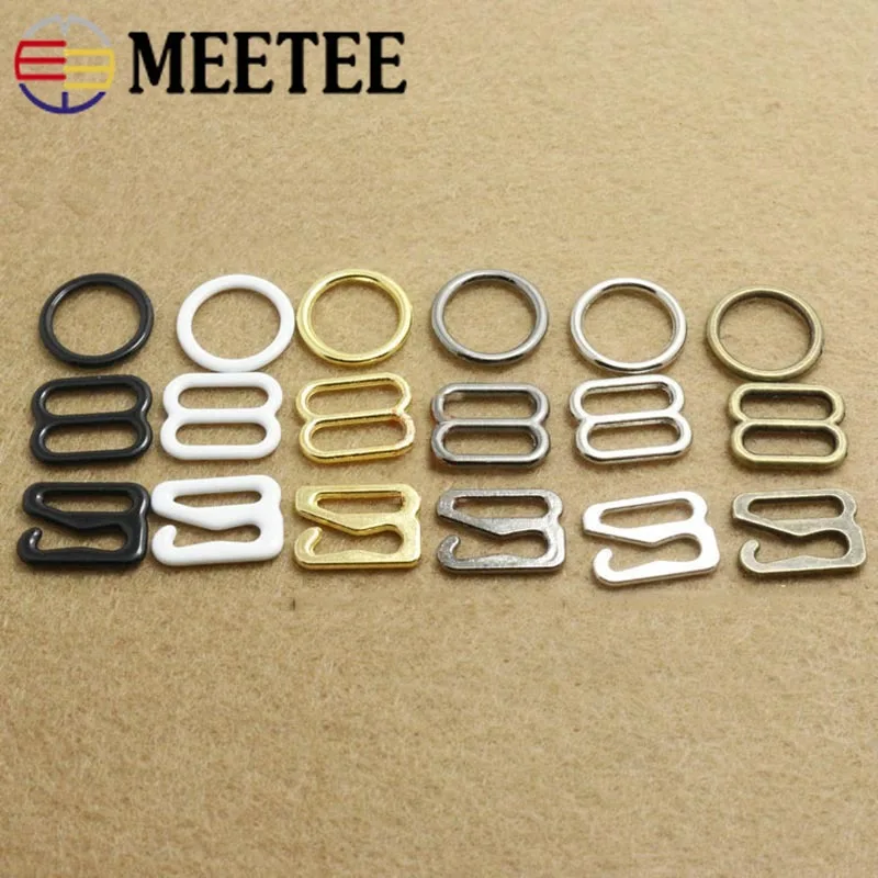Meetee 50sets 0.6-2.5cm Bikini Connectors Buckle Underwear Adjustment Button Bra Hooks Clasp Plastic Alloy Sewing Supplies DY204
Meetee 50sets 0.6-2.5cm Bikini Connectors Buckle Underwear Adjustment Button Bra Hooks Clasp Plastic Alloy Sewing Supplies DY204