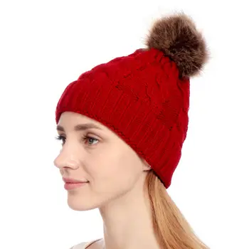 Warm Autumn Winter Female Fur Pom Poms hat Winter Hat For Women Girl 's Hat Knitted Beanies Cap Hat Thick Women Skullies Beanies
Warm Autumn Winter Female Fur Pom Poms hat Winter Hat For Women Girl 's Hat Knitted Beanies Cap Hat Thick Women Skullies Beanies