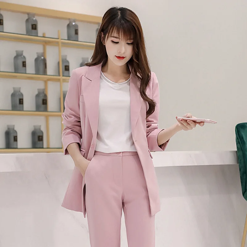 2019 Promotion Turn-down Collar Single Breasted Full Cotton Autumn And Winter New Suit Nine Pants Two Suits For Women's Early
2019 Promotion Turn-down Collar Single Breasted Full Cotton Autumn And Winter New Suit Nine Pants Two Suits For Women's Early