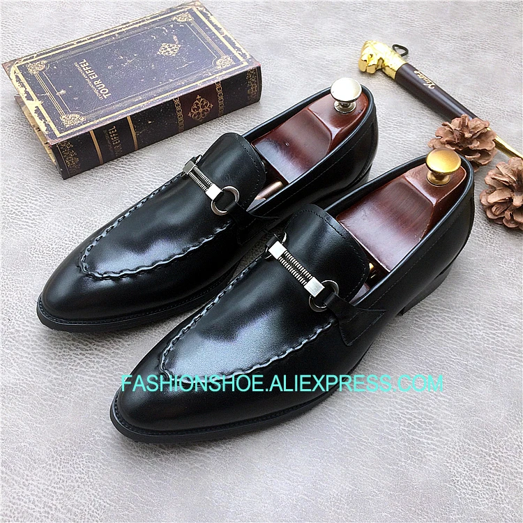 High Quality Full Grain Leather Mans Wedding Party Shoes Slip on Leisure Men Loafers
High Quality Full Grain Leather Mans Wedding Party Shoes Slip on Leisure Men Loafers