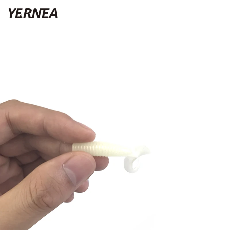 Yernea 10pcs/Lot 6cm Fishing Tackle artificial Silicone Soft Baits Luminous Fishing Lure Soft Lure Worm Shrimp Tail Maggots
Yernea 10pcs/Lot 6cm Fishing Tackle artificial Silicone Soft Baits Luminous Fishing Lure Soft Lure Worm Shrimp Tail Maggots