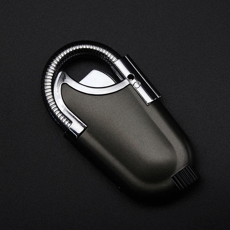 Torch Lighter Butane Cigar Lighter Gas Cigarette Jet Flame Spray Gun Windproof Lighter Cool Buainessman Style Outdoor BBQ
Torch Lighter Butane Cigar Lighter Gas Cigarette Jet Flame Spray Gun Windproof Lighter Cool Buainessman Style Outdoor BBQ