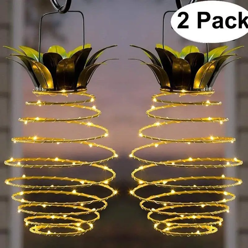 2 PCS Novelty Pineapple Solar Lights Garden Path Hanging Lights Fairy String Light LED Outdoor Lamp Street Yard Decor
2 PCS Novelty Pineapple Solar Lights Garden Path Hanging Lights Fairy String Light LED Outdoor Lamp Street Yard Decor