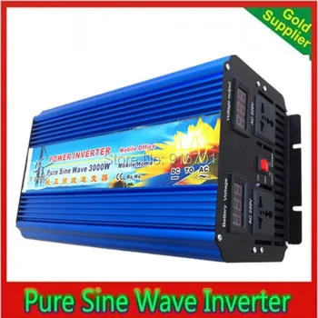 Digital Display Pure Sine Wave Inverter DC 12V TO AC 220V 230V 240V Power Inverter 3000W
Digital Display Pure Sine Wave Inverter DC 12V TO AC 220V 230V 240V Power Inverter 3000W