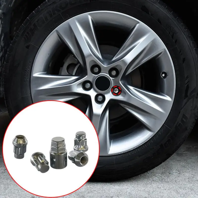 Car Modification Accessories Universal 4+1 Car Hub Anti Theft Nut Car Modification 25mm Tire Anti Theft Screw For Ford Kia Honda
Car Modification Accessories Universal 4+1 Car Hub Anti Theft Nut Car Modification 25mm Tire Anti Theft Screw For Ford Kia Honda