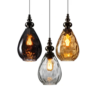 Modern Loft LED Chandelier Lighting Vintage Glass Led Pendant Lamps Light Coffee Droplight Dinning Room Hanging Lamps Deco Avize
Modern Loft LED Chandelier Lighting Vintage Glass Led Pendant Lamps Light Coffee Droplight Dinning Room Hanging Lamps Deco Avize