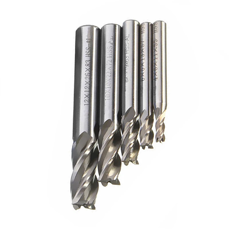 HSS Mill Cutter Drill CNC Straight Shank 4 Flute End Mill Cutter Drill Bit Tool 4/6/8/10/12mm For Carved
HSS Mill Cutter Drill CNC Straight Shank 4 Flute End Mill Cutter Drill Bit Tool 4/6/8/10/12mm For Carved