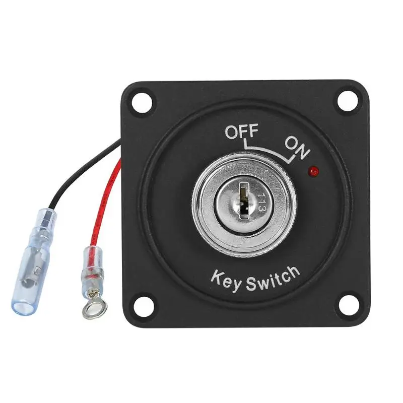 2 Position Key Switch DC 12V 10A Ignition Switch with Panel+Keys for Marine Boat
2 Position Key Switch DC 12V 10A Ignition Switch with Panel+Keys for Marine Boat