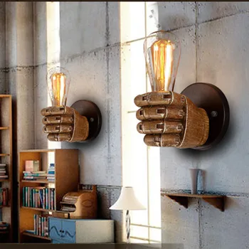 American Fist LED Wall Lamps Vintage Industrial Wall Lights Bathroom Bedroom Light Led Wall Lights Home Industrial Decor Bedroom
American Fist LED Wall Lamps Vintage Industrial Wall Lights Bathroom Bedroom Light Led Wall Lights Home Industrial Decor Bedroom