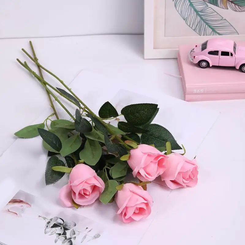 Artificial Silk Rose Flowers Single Moisturizing Rose Bride Bouquet Decor Home Decoration Flowers Multi Styles
Artificial Silk Rose Flowers Single Moisturizing Rose Bride Bouquet Decor Home Decoration Flowers Multi Styles