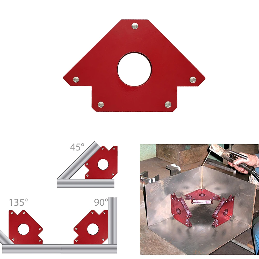Soldering Locator Strong Magnet Welding Magnetic Holder 3 Angle Arrow Welder Positioner Power Tool Accessories
Soldering Locator Strong Magnet Welding Magnetic Holder 3 Angle Arrow Welder Positioner Power Tool Accessories