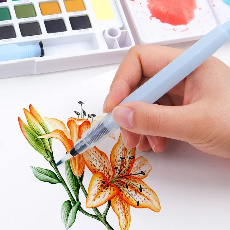1PCS Water Color Pen Paint Brush Watercolor Brushes For Drawing Painting Acrylic Paints Art Supplies For Artists 03154
1PCS Water Color Pen Paint Brush Watercolor Brushes For Drawing Painting Acrylic Paints Art Supplies For Artists 03154