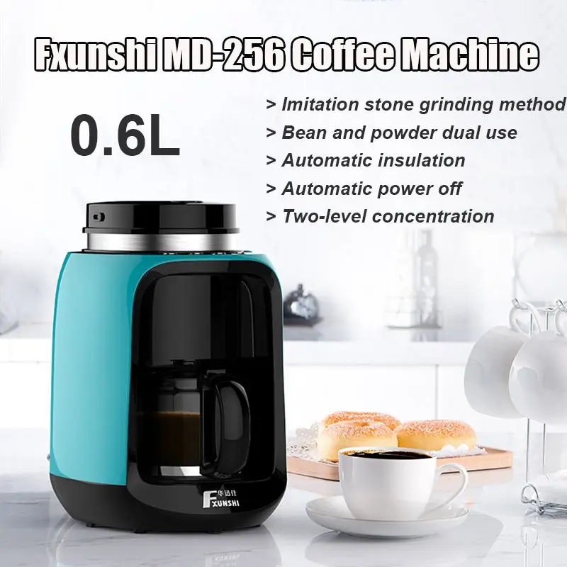 220V 0.6L Automatic Electric Coffee Maker Machine Powder Bean Filter 2 Modes Taste 600W Home Office American Coffee Machines
220V 0.6L Automatic Electric Coffee Maker Machine Powder Bean Filter 2 Modes Taste 600W Home Office American Coffee Machines