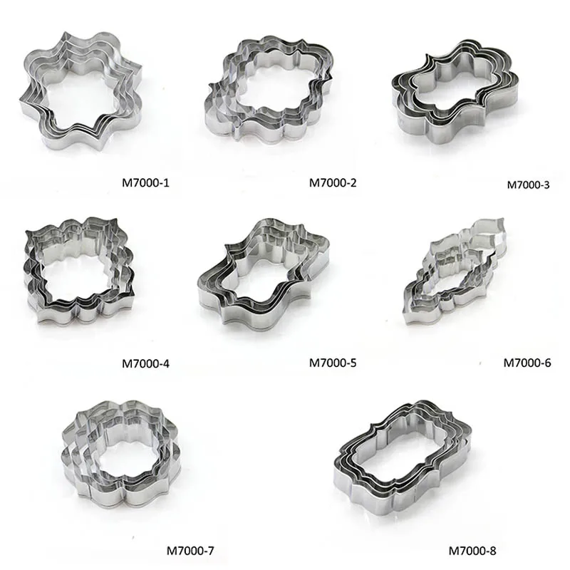 4Pcs Flower Shape Kitchen Gadgets Bakery Tool Baking Accessories Stainless Steel Cake Decorating Tools Biscuit Mold
4Pcs Flower Shape Kitchen Gadgets Bakery Tool Baking Accessories Stainless Steel Cake Decorating Tools Biscuit Mold