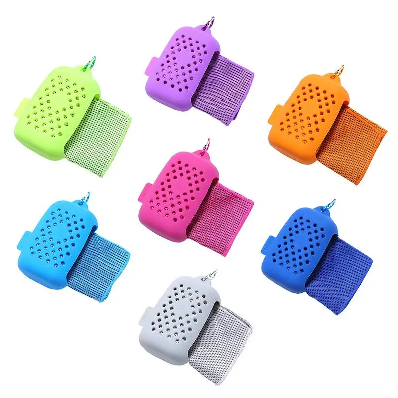 Sporty Cold Towel Warm Cold Towel Storage 2 Piece Set Cold Towel Fast Cooling Cool Comfortable Reusable Multiple Colors Optional
Sporty Cold Towel Warm Cold Towel Storage 2 Piece Set Cold Towel Fast Cooling Cool Comfortable Reusable Multiple Colors Optional