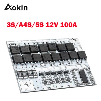 3S A4S 5S 100A 12V 21V Li-ion Lithium Battery Charger Protection Circuit Board PCB BMS For Drill Motor Module
3S A4S 5S 100A 12V 21V Li-ion Lithium Battery Charger Protection Circuit Board PCB BMS For Drill Motor Module