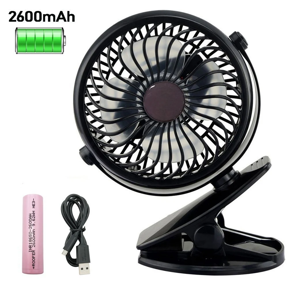 USB Fan Mini Clamp Desktop Fan Silent Fan 360-degree rotating fan Rechargeable Battery and 2600mAh Battery for Cart, 4.9 Feet
USB Fan Mini Clamp Desktop Fan Silent Fan 360-degree rotating fan Rechargeable Battery and 2600mAh Battery for Cart, 4.9 Feet