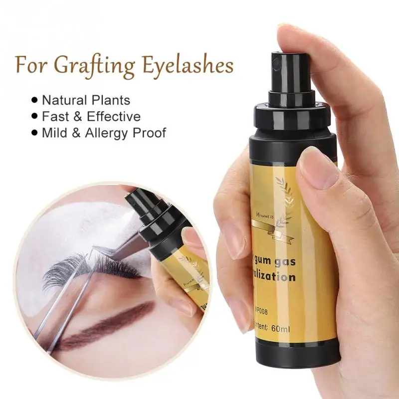 60ml Anti-allergic Grafting Eyelashes Spray Black Glue Gas Neutralizer Cosmetic tools primer for eyel Eyelashes Extension Tool
60ml Anti-allergic Grafting Eyelashes Spray Black Glue Gas Neutralizer Cosmetic tools primer for eyel Eyelashes Extension Tool