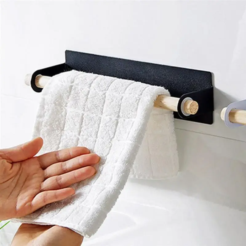 Self Adhesive Towel Storage Rack Towel Bar Wall Mount Towel Hanger Roll Tissue Holder
Self Adhesive Towel Storage Rack Towel Bar Wall Mount Towel Hanger Roll Tissue Holder