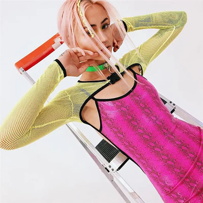 Sexy Mesh Crop Top Women 2019 Summer Sunscreen T Shirt Clothes Long Sleeve Sheer Fishnet Streetwear Special Price Selling Hot
Sexy Mesh Crop Top Women 2019 Summer Sunscreen T Shirt Clothes Long Sleeve Sheer Fishnet Streetwear Special Price Selling Hot
