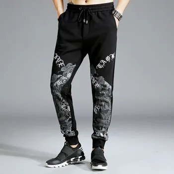 #1837 2019 Harajuku Streetwear Sweatpants Mens Jogger Black Elastic Waist Pencil Harem Pants Plus Size Sweatpants Men Tight
#1837 2019 Harajuku Streetwear Sweatpants Mens Jogger Black Elastic Waist Pencil Harem Pants Plus Size Sweatpants Men Tight