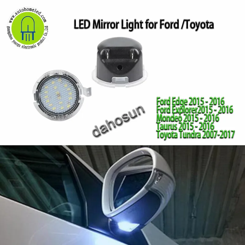 2PC X Dahosun LED Under Mirror Puddle Light for Ford Edge Explorer Mondeo Taurus for Toyota Tundra
2PC X Dahosun LED Under Mirror Puddle Light for Ford Edge Explorer Mondeo Taurus for Toyota Tundra