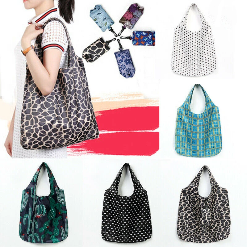 2019 New Waterproof Folding Shoulder Handbag Shopper Reuse Tote Beach Shopping Travel Bag Leopard Print Portable Fashion Bags
2019 New Waterproof Folding Shoulder Handbag Shopper Reuse Tote Beach Shopping Travel Bag Leopard Print Portable Fashion Bags