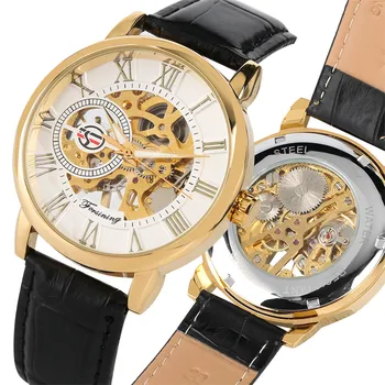 Men Genuine Leather Wristwatch Mechanical Hand-Wind Luxury Watches for Men Roman Numerals Display Casual Man Timepieces Clock
Men Genuine Leather Wristwatch Mechanical Hand-Wind Luxury Watches for Men Roman Numerals Display Casual Man Timepieces Clock