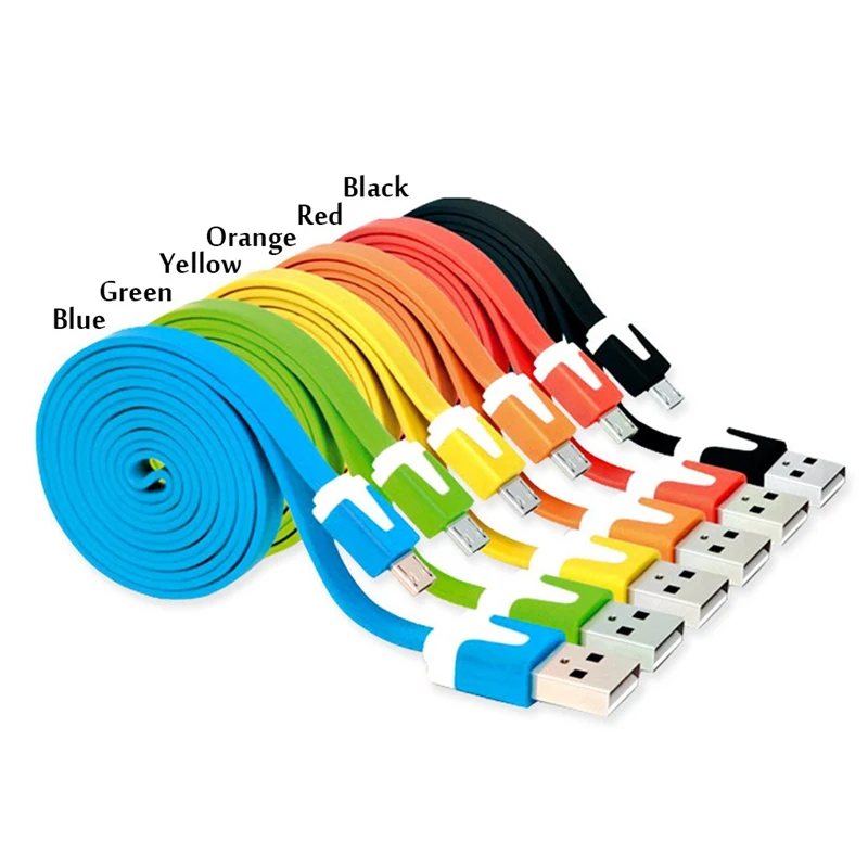 1m/3 meters Durable Flat Noodle USB Cable USB Data Charger Charging Cables For Samsung for Huawei Android Phones #
1m/3 meters Durable Flat Noodle USB Cable USB Data Charger Charging Cables For Samsung for Huawei Android Phones #