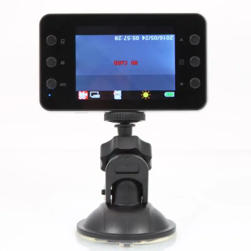 K6000 2.0-Inch 2-LED Wide-angle Lens Car Recorder with Night Vision Black with LCD touch screen
K6000 2.0-Inch 2-LED Wide-angle Lens Car Recorder with Night Vision Black with LCD touch screen