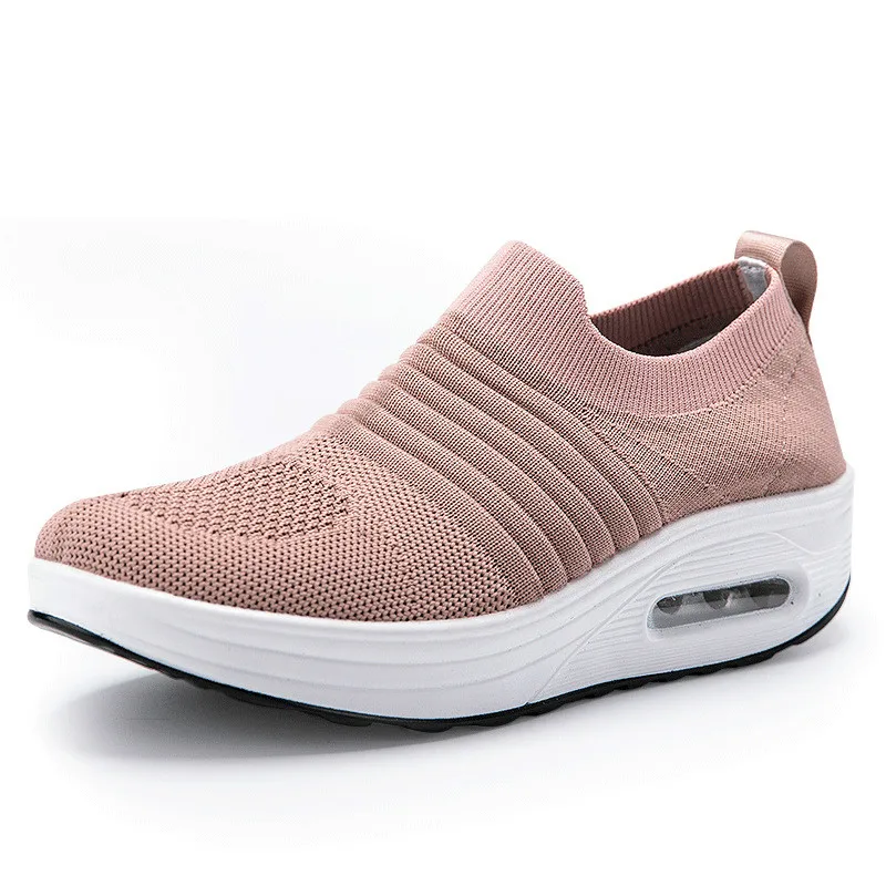 SWONCO Sock Shoes Wedge Swing Shoes Lose Weight Platform Sneakers 2019 Autumn Casual Sneakers For Woman Chunky Heel Slimming
SWONCO Sock Shoes Wedge Swing Shoes Lose Weight Platform Sneakers 2019 Autumn Casual Sneakers For Woman Chunky Heel Slimming