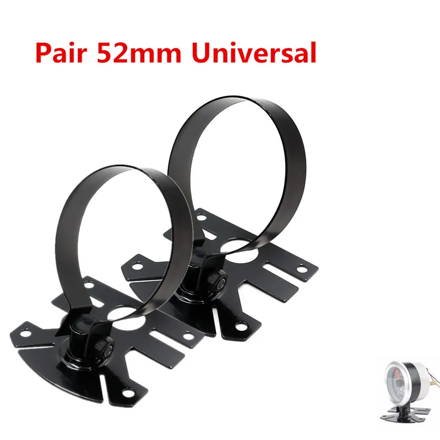 52mm Car Auto Single Hole Meter Gauge Holder Metal Speed Meter Holder / Multimeter Holder / Rotary Clip 1Pair
52mm Car Auto Single Hole Meter Gauge Holder Metal Speed Meter Holder / Multimeter Holder / Rotary Clip 1Pair
