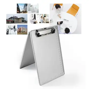 Aluminum Alloy Clipboard Anti-Skid Writing Board Clip Writing Pad File Folder Document Holder Student School Office Stationery
Aluminum Alloy Clipboard Anti-Skid Writing Board Clip Writing Pad File Folder Document Holder Student School Office Stationery