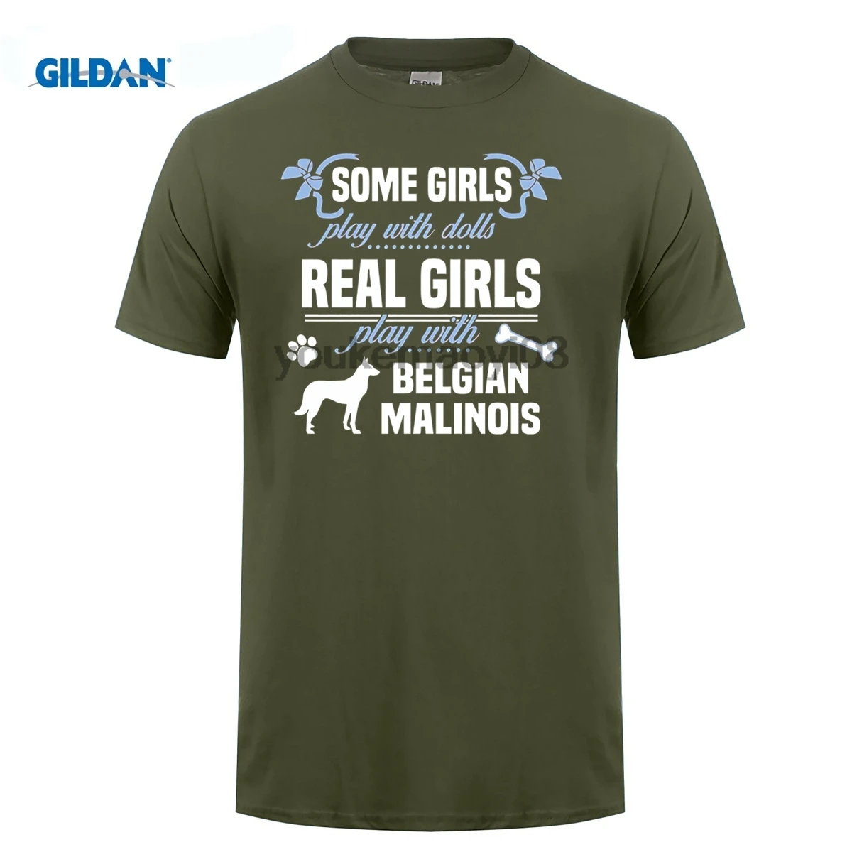 GILDAN custom printed cotton O neck T-shirt Belgian Malinois T-shirt Some boys play with dolls Real
GILDAN custom printed cotton O neck T-shirt Belgian Malinois T-shirt Some boys play with dolls Real