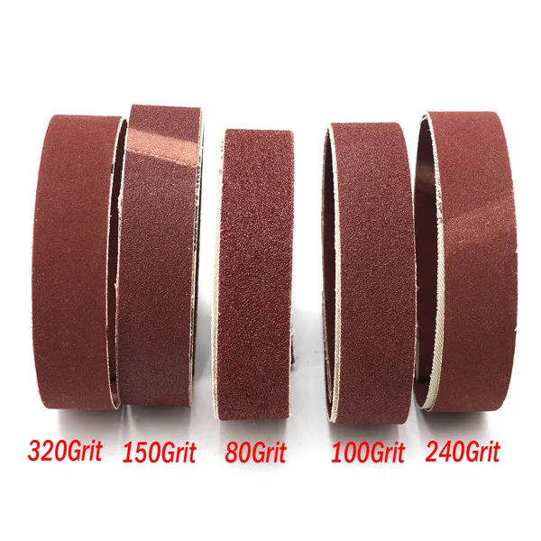 5pcs Sanding Belts 80/100/150/240/320 Grit 1" x 30" Aluminum Oxide Power Tool Sanding Belts Discs Kit
5pcs Sanding Belts 80/100/150/240/320 Grit 1" x 30" Aluminum Oxide Power Tool Sanding Belts Discs Kit