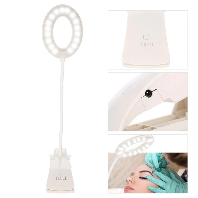 2019 Newest Rechargeable Multi-function LED White Super Bright Beauty Makeup Lamp Grafting Eyelash Foldable Tattoo Table Light
2019 Newest Rechargeable Multi-function LED White Super Bright Beauty Makeup Lamp Grafting Eyelash Foldable Tattoo Table Light