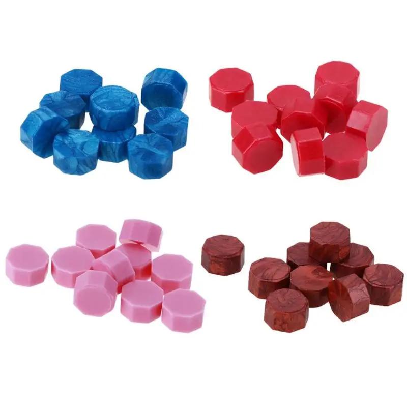 100Pcs/Lot Retro Octagon Stamping Sealing Wax Beads Wax Seal Stamps for Envelope Documents Wedding Invitation Decorative Supply
100Pcs/Lot Retro Octagon Stamping Sealing Wax Beads Wax Seal Stamps for Envelope Documents Wedding Invitation Decorative Supply